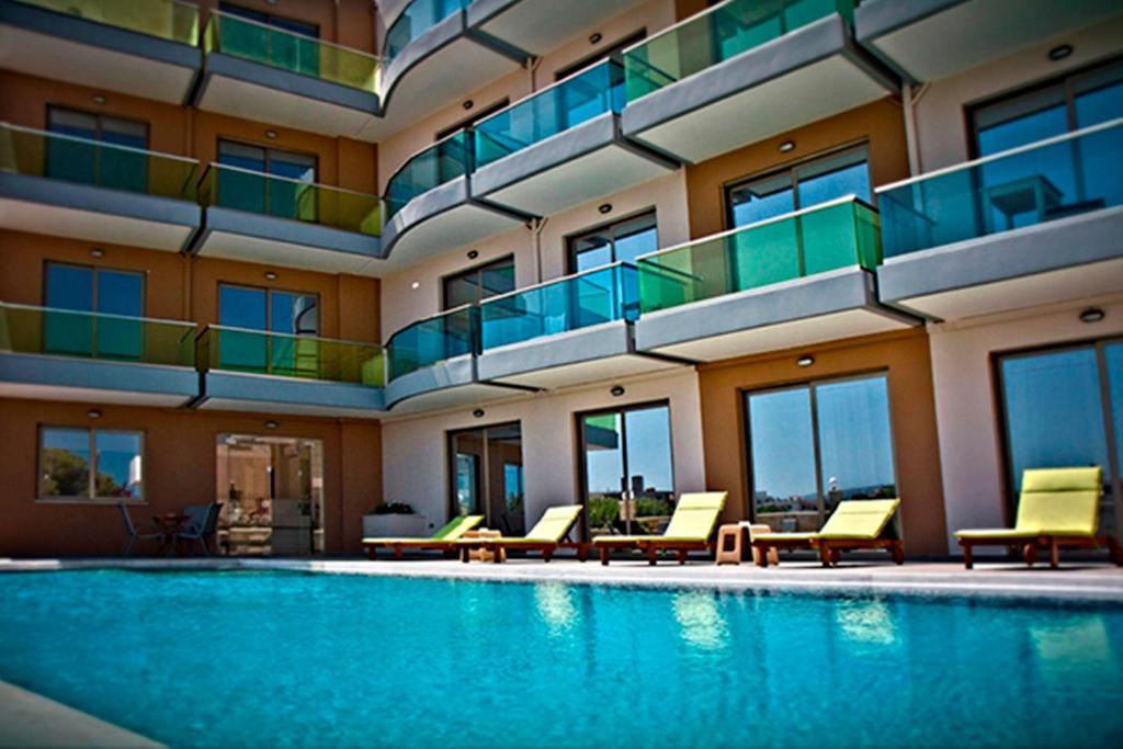 קיסאמוס Crystal Bay Hotel מראה חיצוני תמונה