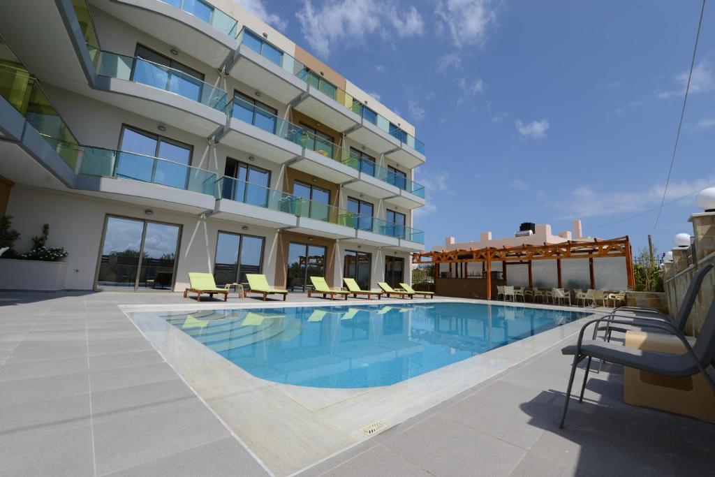 קיסאמוס Crystal Bay Hotel מראה חיצוני תמונה